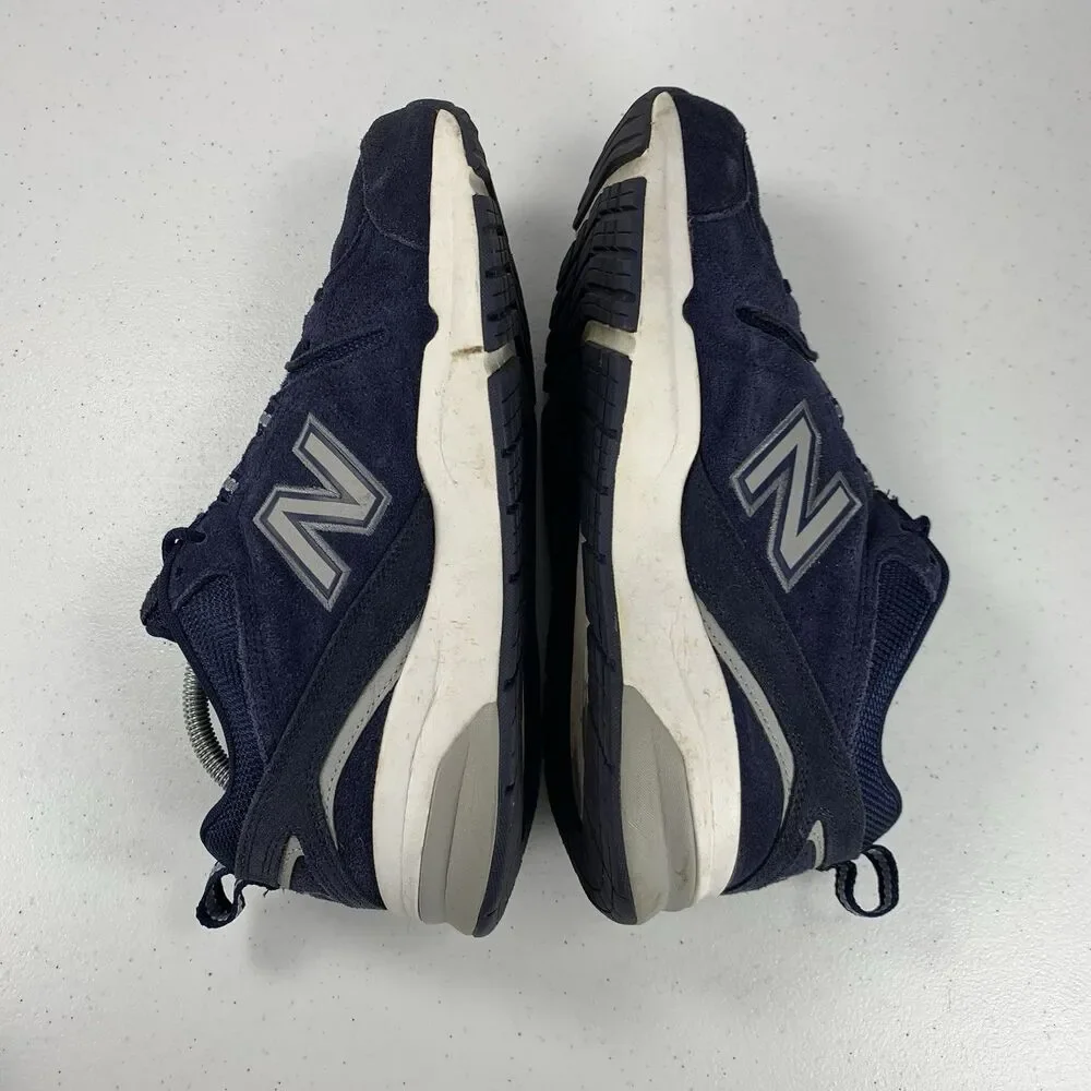 New Balance 608v5 Navy Blue Sneakers Mens 9.5 Suede MX608UN5